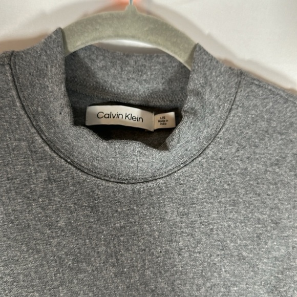 Calvin Klein Grey Knit Sleeveless Dress - Picture 8 of 10